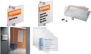 Productafbeelding Durable Folies voor deurbord Crystal Sign 4831