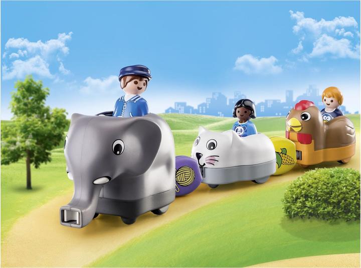 Produktbild Playmobil Mein Schiebetierzug (70405, Playmobil 1.2.3)