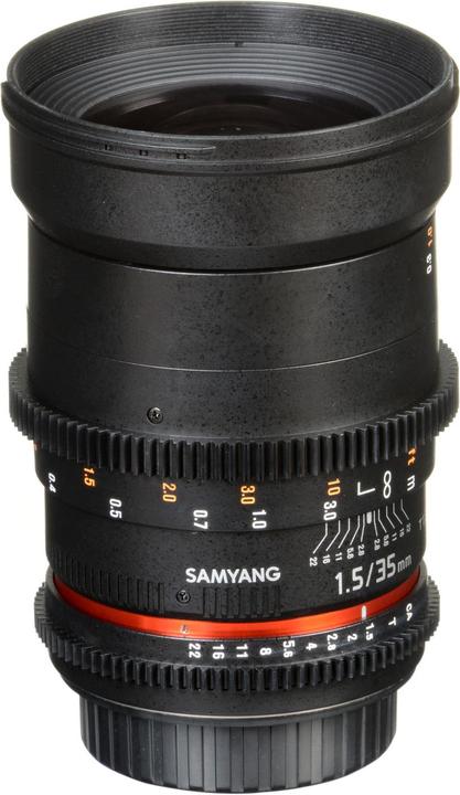Produktbild Samyang 35mm T1.5 VDSLR II Canon EF (Canon EF, Vollformat)