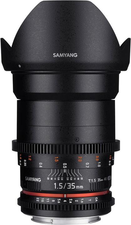 Produktbild Samyang 35mm T1.5 VDSLR II MFT (Micro Four Thirds, Vollformat, APS-C / DX)