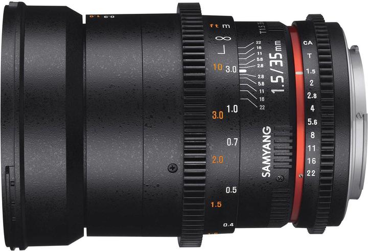 Produktbild Samyang 35mm T1.5 VDSLR II MFT (Micro Four Thirds, Vollformat, APS-C / DX)