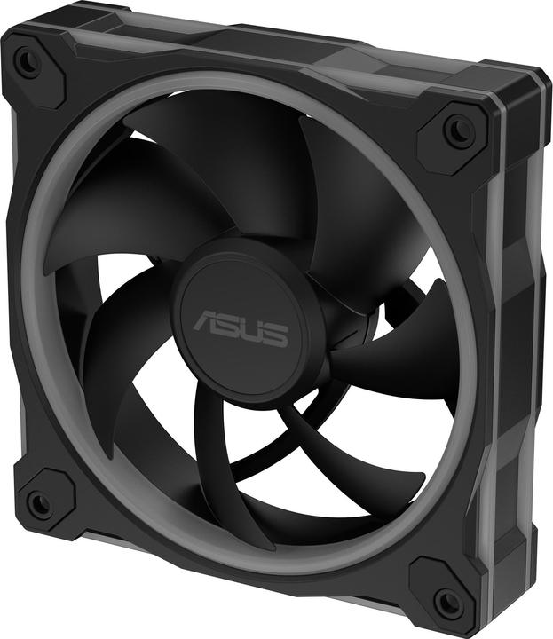 Actual product image ASUS PRIME MR120 FAN ARGB BLACK 3IN1 (120 mm, 3x)