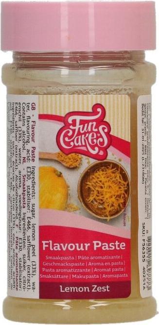 Actual product image FunCakes Aromapaste Zitronenabrieb (100 g)