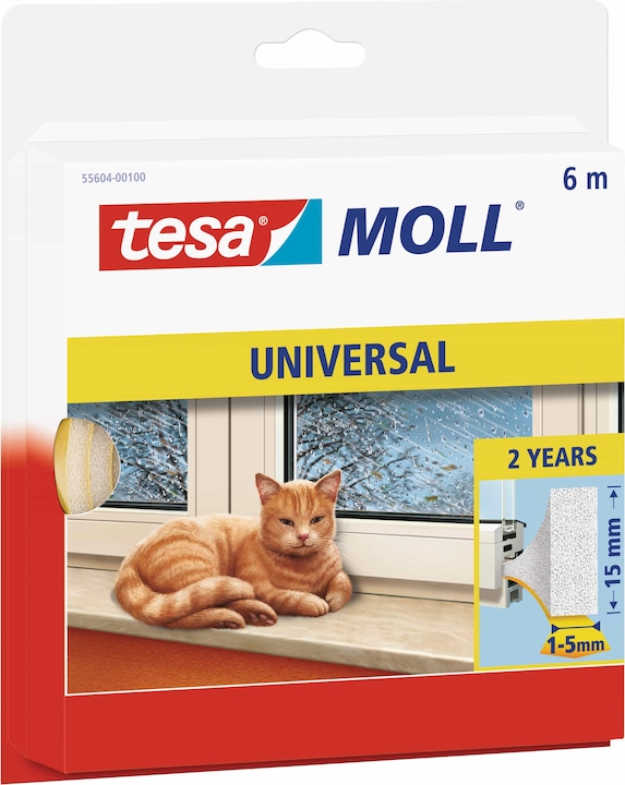 tesa tesamoll UNIVERSAL foam gasket, self-adhesive, for insulation