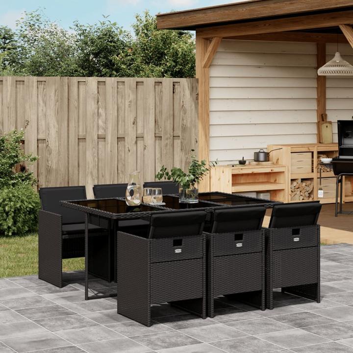 Produktbild vidaXL Garten Essgruppe (165 x 106 x 73 cm)