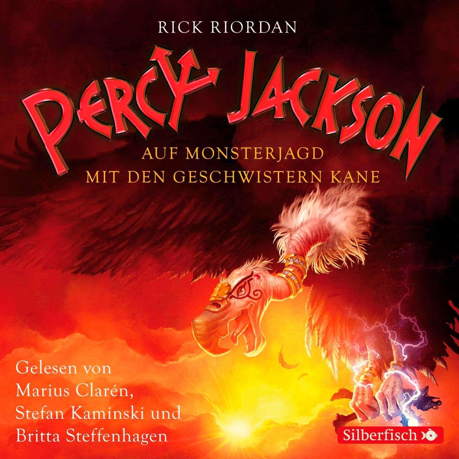 Percy Jackson - Caccia al mostro con i fratelli Kane, Audiolibri di Rick, Riordan