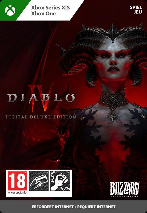 Produktbild Microsoft Xbox Diablo IV - Digital Deluxe Edition Download Code (Xbox Series X, Xbox One X, Xbox One S, Xbox Series S)