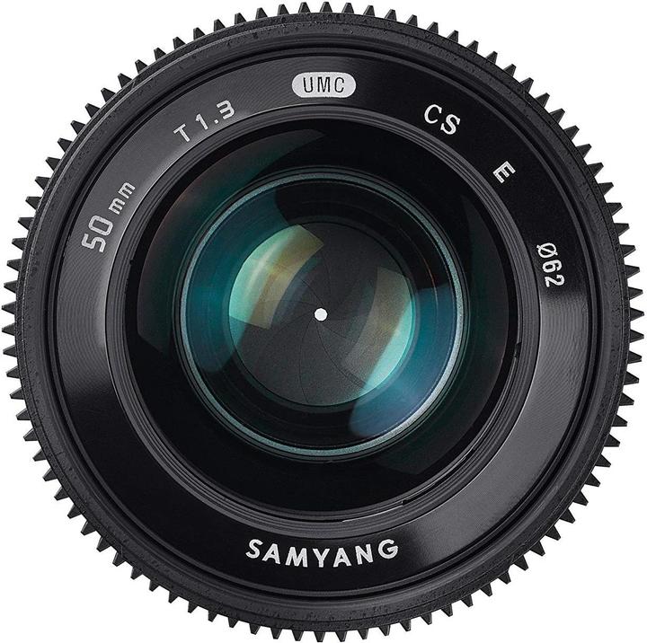 Actual product image Samyang 50mm T1.3 Sony E-mount (Sony E, APS-C / DX)