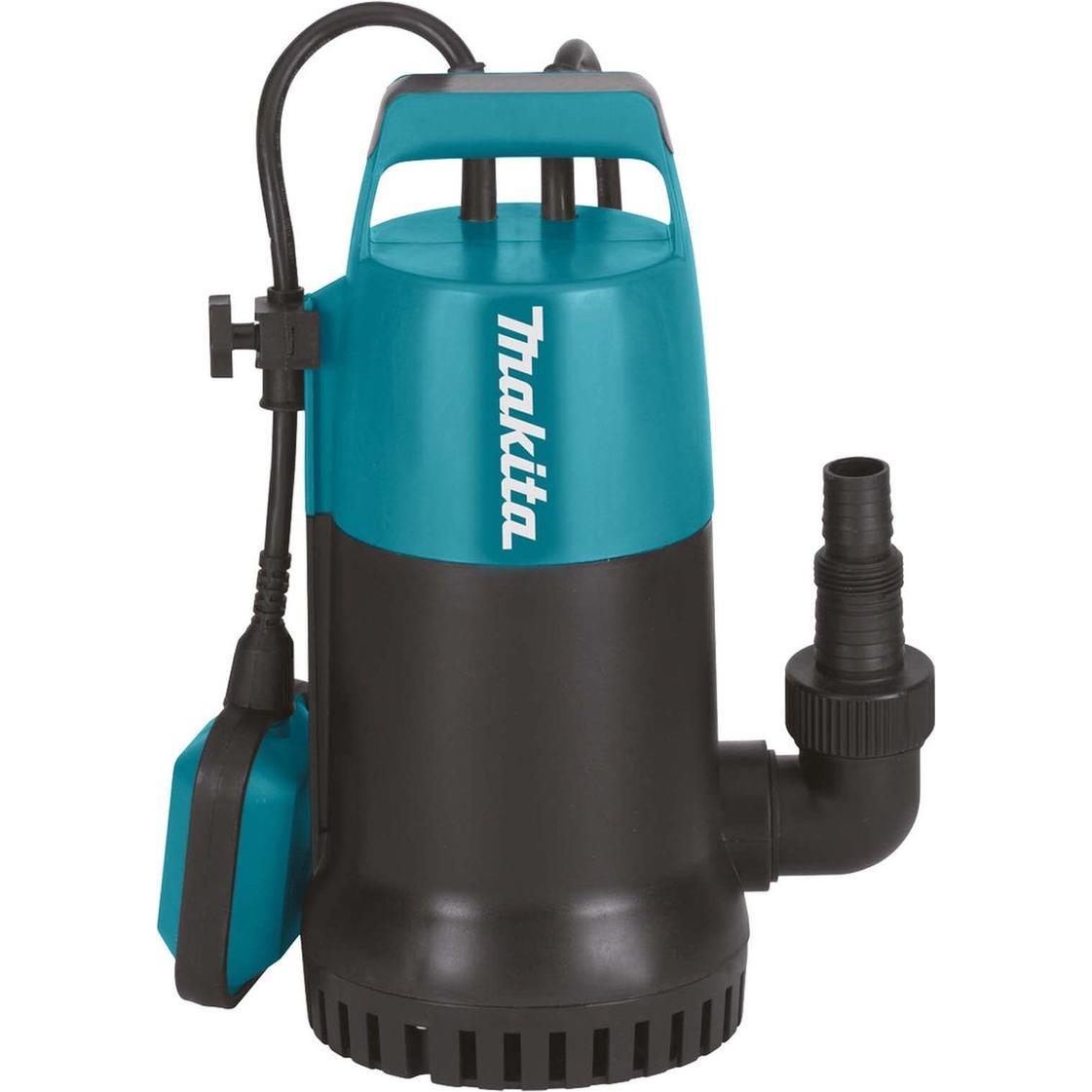 Makita, Wasserpumpe, PF0800 Blau/Schwarz Klarwassertauchpumpe (Klarwasserpumpe)