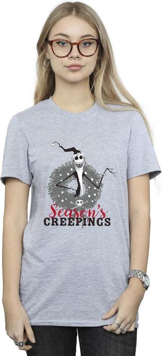 Produktbild Disney The Nightmare Before Christmas Seasons Creepings Wreath TShirt (4XL)