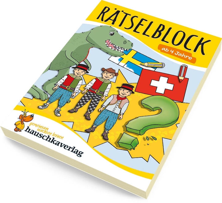 Produktbild Rätselblock ab 4 Jahre (Deutsch, Agnes Spiecker, Mascha Greune, Gisela Specht, Sina Weiss, 2022)