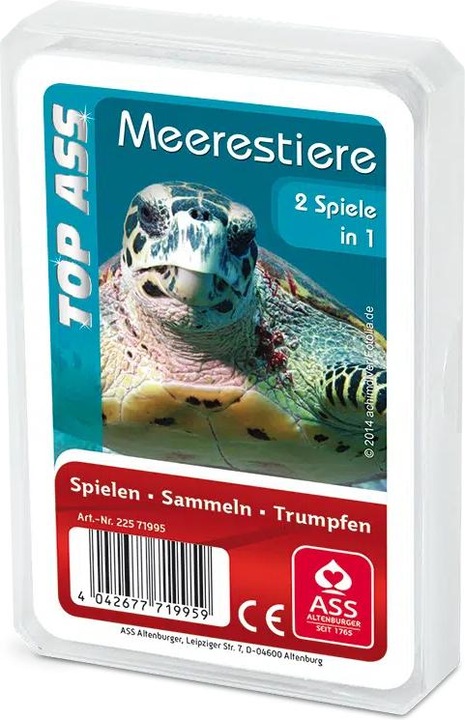 Produktbild ASS Altenburg Quartett- Meerestiere (Deutsch)