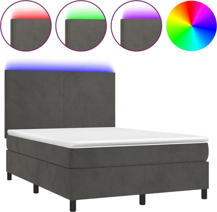 Produktbild vidaXL Boxspringbett (140 x 190 cm)