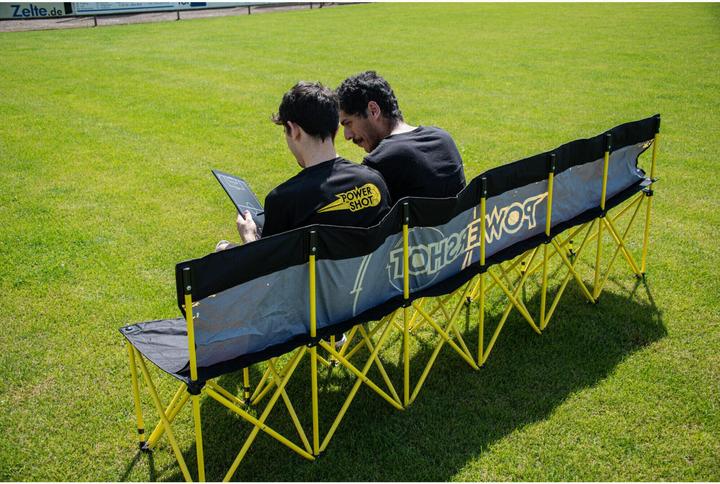 Actual product image Power Shot Powershot® Folding bench seat, 256 cm