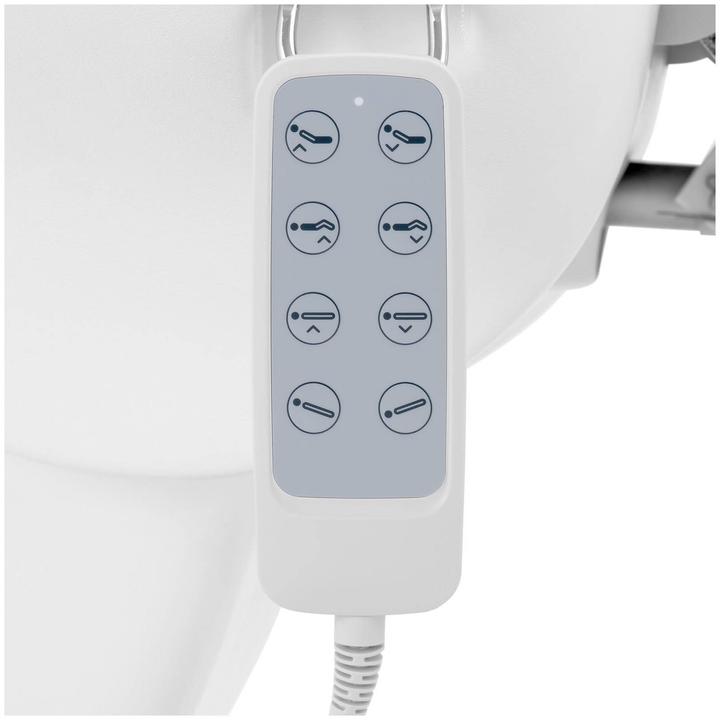 Produktbild Physa Kosmetikliege Behandlungsliege Kosmetikstuhl 62,5 - 89,5 cm 150 kg rosa/weiss