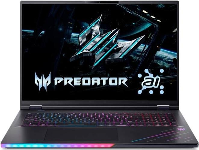 Produktbild Acer Predator Helios 18 AI PH18-73-902U Gaming 18" WQUXGA MiniLED Intel - Core Ultra 9 -... (18", Intel Core Ultra 9 275HX, 0.20 GB, 2000 GB, DE)