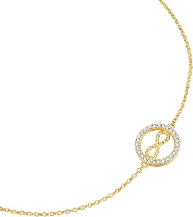 Immagine prodotto Rafaela Donata Damen Armband Infinity - 37638 (18 cm, Argento 100%)