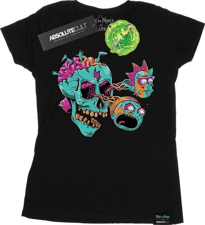 Produktbild Rick And Morty Eyeball Skull TShirt (S)
