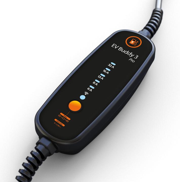 Image du produit Ev Buddy 3 Pro, 22kW, 10m, BT (CEE16 rouge, 22 kW, 32 A, 10 m)