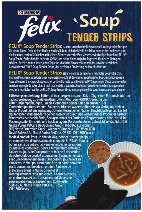 Image du produit Felix Soup Sélection de la Campagne (Adulte, 6 pcs, 288 g)