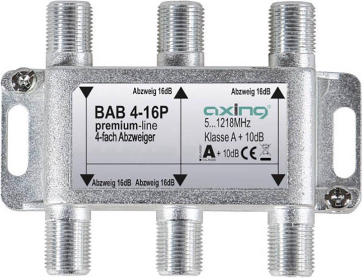 Produktbild Axing Kabel-TV Abzweiger (16 dB, Verteiler und Abzweiger)