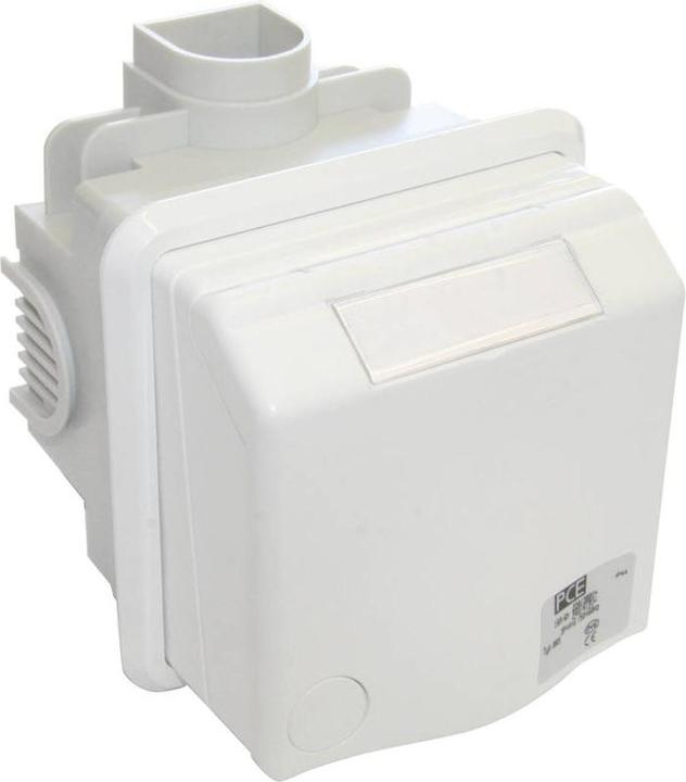 Actual product image PCE CEE flush-mounted socket 32A IP44 5-pole white