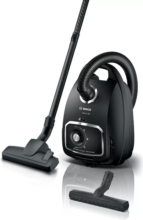 Produktbild Bosch Hausgeräte Serie 6 BGB6X320 stofzuiger Trommelstofzuiger Droog 600 W Stofzak