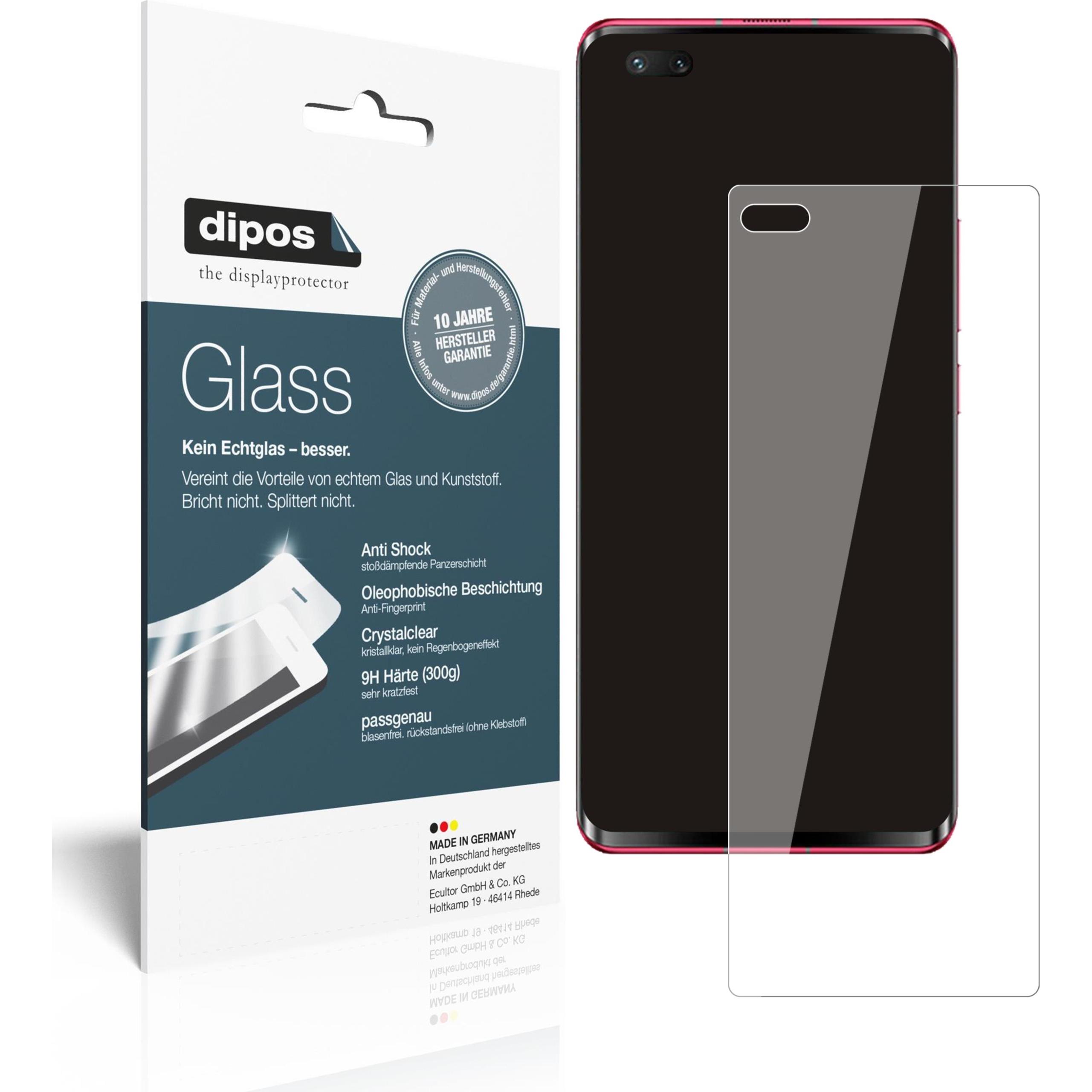 Dipos Displayschutz Anti-Shock (2 Stück, Huawei Nova 8i), Smartphone Schutzfolie, Transparent