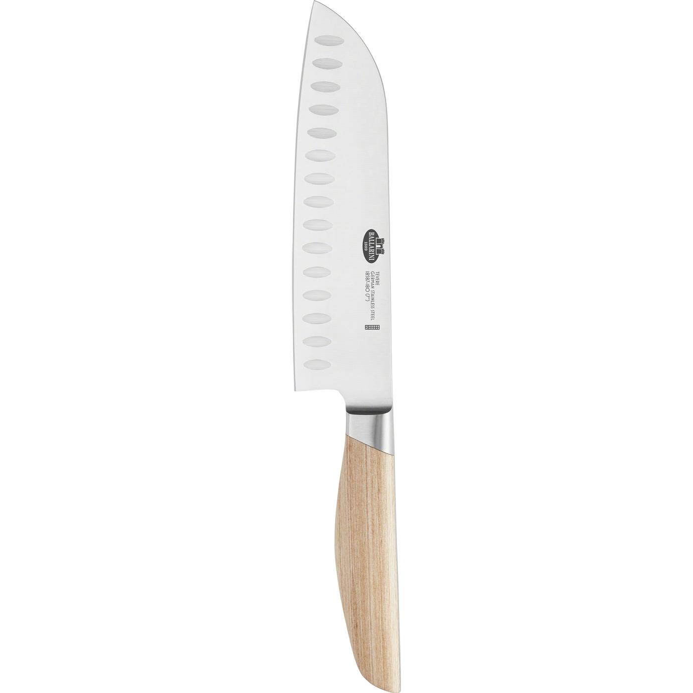 Zwilling Ballarini Tevere Santokumesser m. Kullen 180mm, Küchenmesser