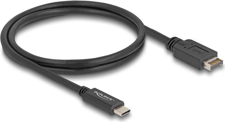 Actual product image Delock USB 10 Gbps cable USB Type-E Key A 20 pin plug to U (1 m, USB 3.2 Gen 2)