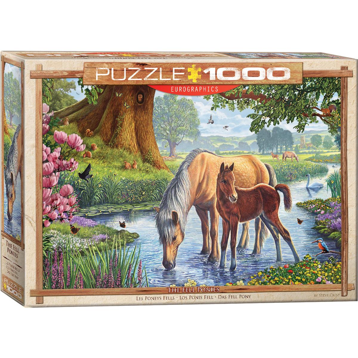 Eurographics Fell Ponies von Steve Crisp (1000 Teile)