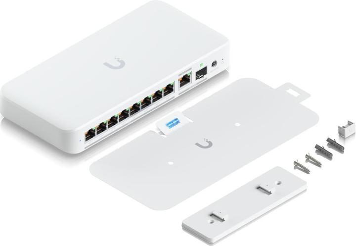 Immagine prodotto Ubiquiti USW-Flex-2.5G-8-PoE Switch 8x2,5Gbit POE+/1x10Gbit (9 Porti)