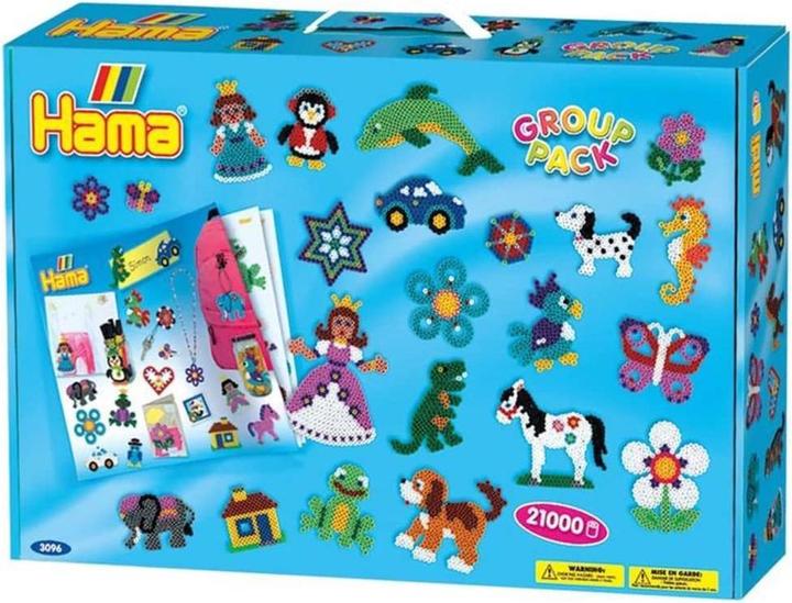 Image du produit Hama Perlen Strijkkralenset en valise, 21.000pcs.