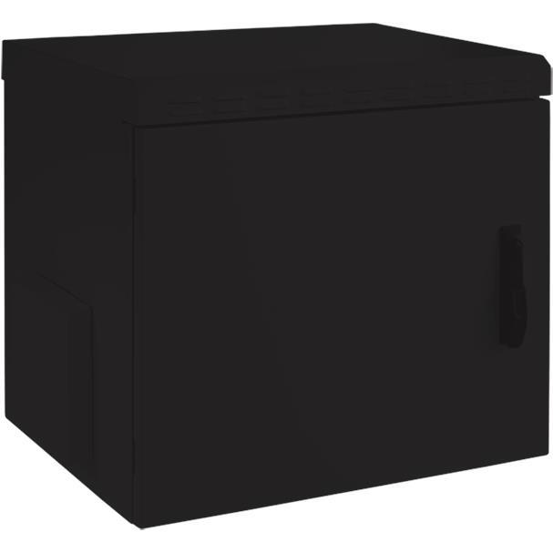 Lanview 19" IP55 7U W=600mm D=600mm (7 HE, 19 Zoll Rack), Serverschrank, Schwarz