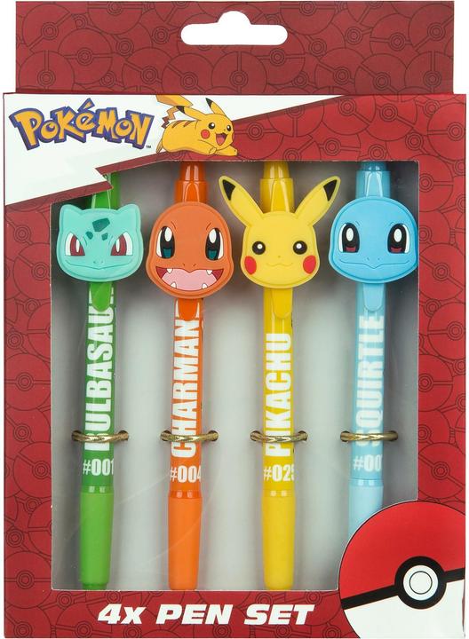 Undercover Set mit 4 Pokémon-Kugelschreibern (4x)