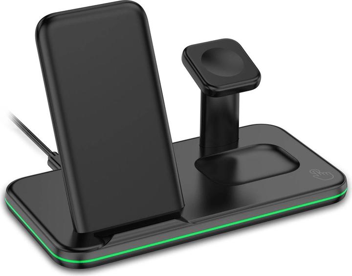 Immagine prodotto Mobix V5 - Caricabatterie wireless 3-in-1 da 15W (15 W)