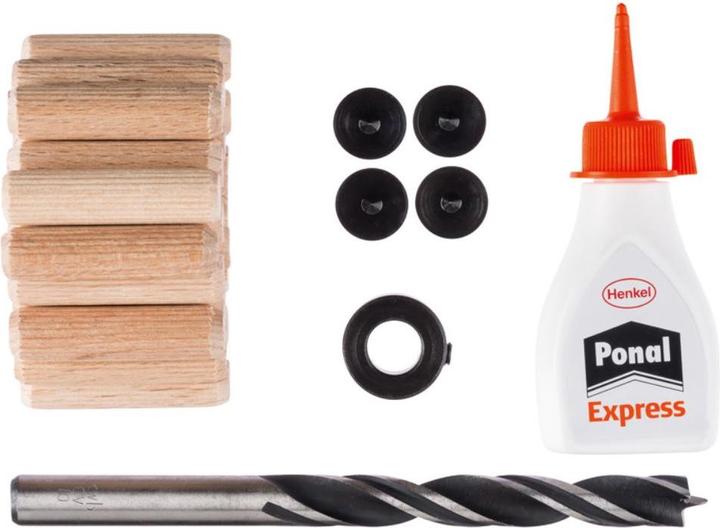 Produktbild Bosch Professional Zubehör 27-tlg. Holzdübel-Set, 10 mm (1 Stk.)