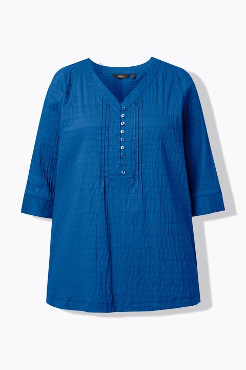 Actual product image Ulla Popken Bubble Texture Blouse (54)