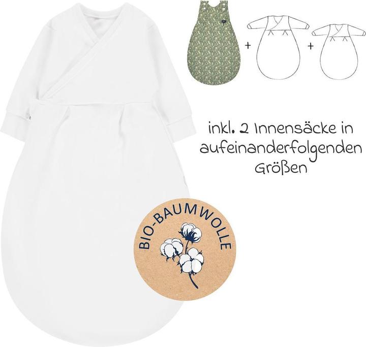 Produktbild Alvi Schlafsack 3teilig BIO Baby Mäxchen (Ganzjahr)