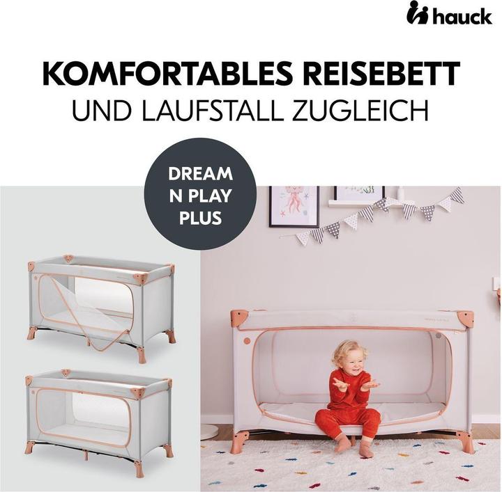 Actual product image Hauck Reisebetten Reisebett Set Dream N Play Plus inkl. Alvi