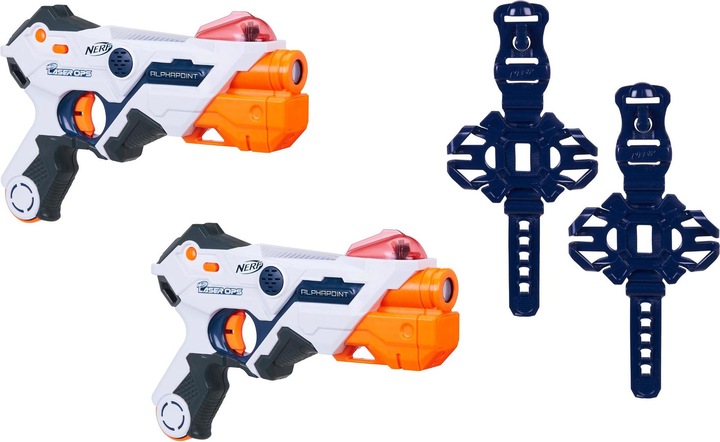 Actual product image Nerf Laser Ops AlphaPoint 2-pack