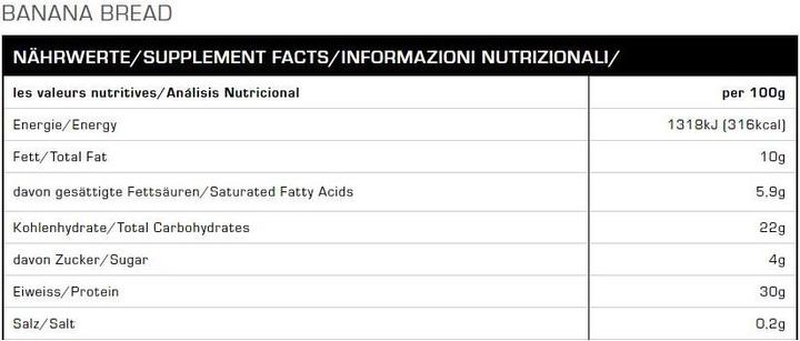 Valori nutrizionali e ingredienti All Stars Hy-Pro Bar (24 x 100g) (24 pz., 100 g)