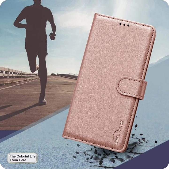 Immagine prodotto Binfen Color Galaxy S25 Ultra - BINFEN Leder Etui Hülle mit RFID Blocker (Samsung Galaxy S25 Ultra)