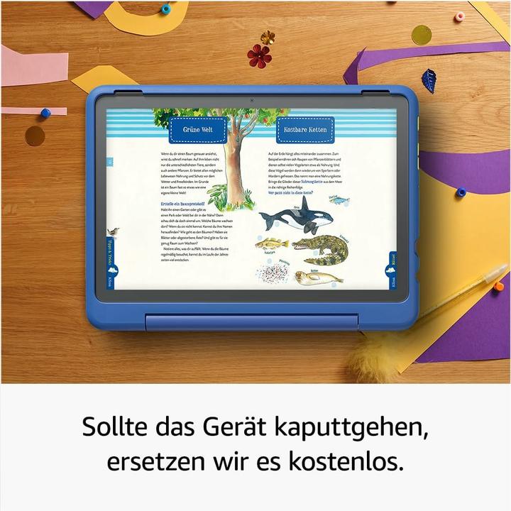 Image du produit Amazon Fire HD 10 Kids Pro (WLAN uniquement, 10.10", 3 Go, Bleu)