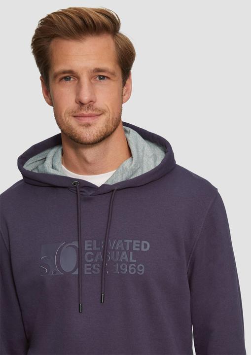 Produktbild S.Oliver Sweatshirt Hoodie mit Logo-Print (M)