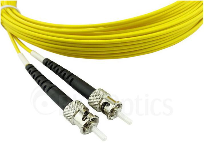 Actual product image BlueOptics Cisco CAB-SMF-ST-LC-3 compatible LC-ST singlemode patch cable 3 metres