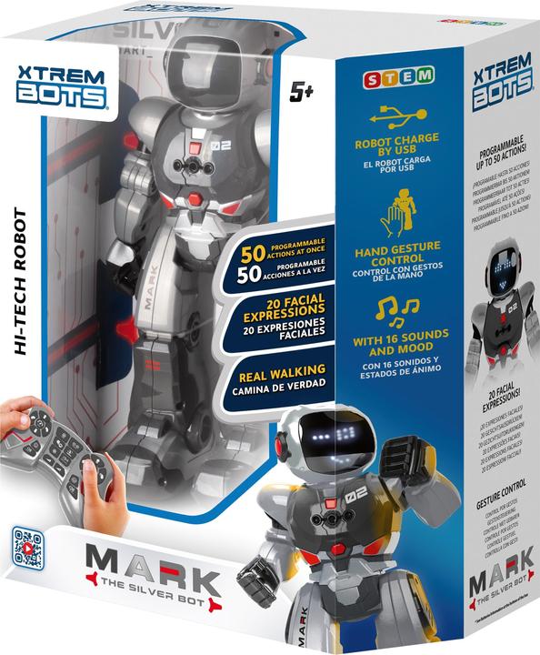 Actual product image Amo Toys Xtrem Bots - Mark The Silver Bot (3803275)