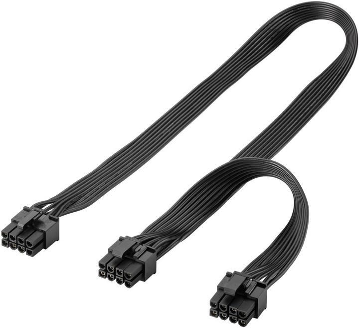 Produktbild Goobay Netzteil-Kabel 8-Pin-Stecker auf Dual 6+2-Stecker für PCIe