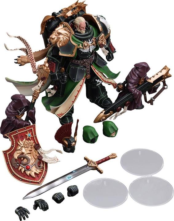 Actual product image Joy Toy Warhammer 40k Action Figure 1/18 Dark Angels Primarch Lion El' Jonson 18 cm