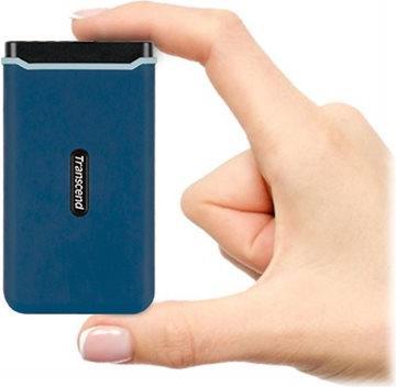 Image du produit Transcend SSD ESD370C 250GB USB-C USB 3.1 Gen 2 (0.25 To)